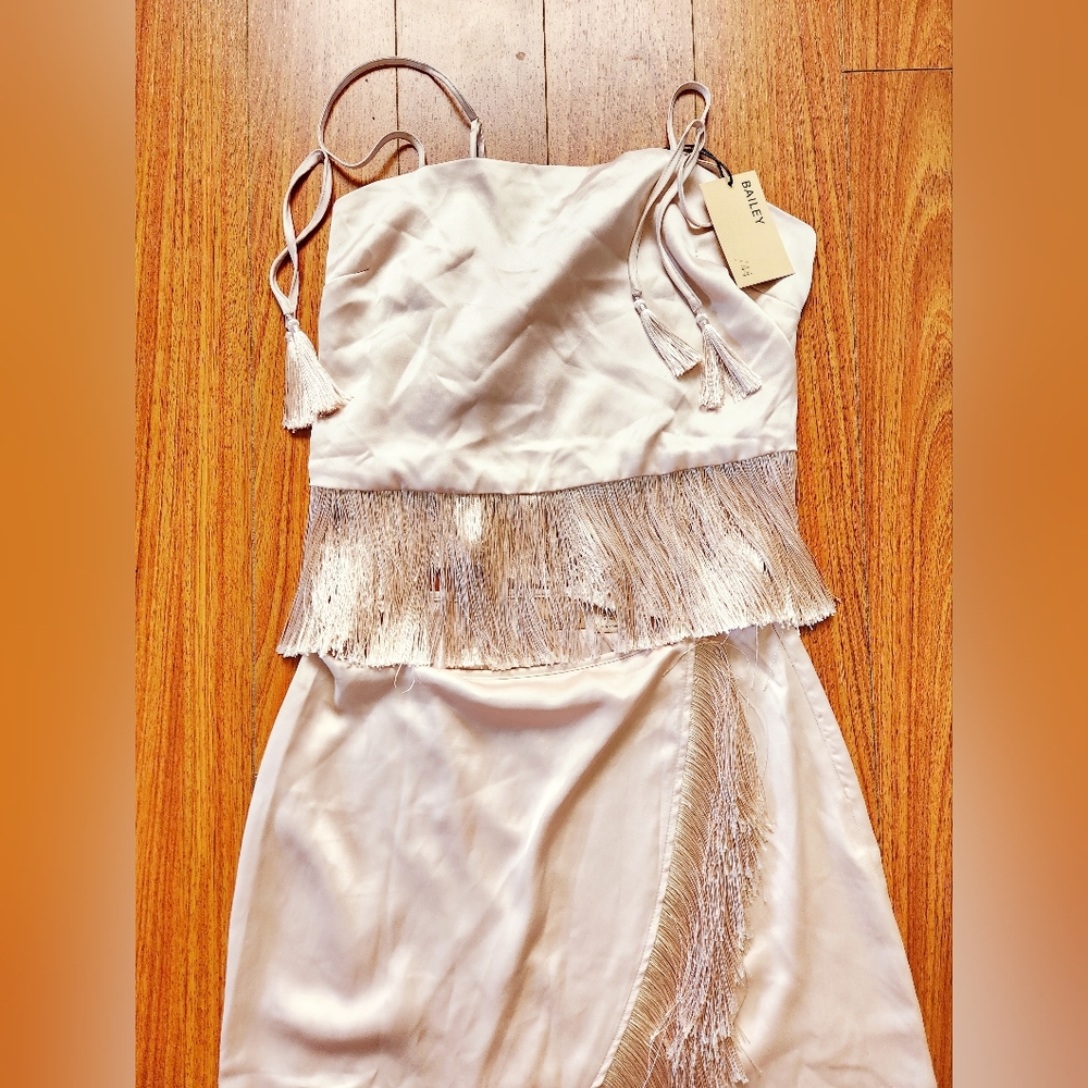 Bailey 44 Satin Skirt Set - Picture 3 of 6